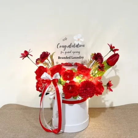 Bloom Box Akrilik Ucapan Grand Opening Seram Bagian Barat